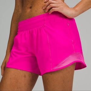 Hotty Hot LR Short 4” Lined Pow Pink